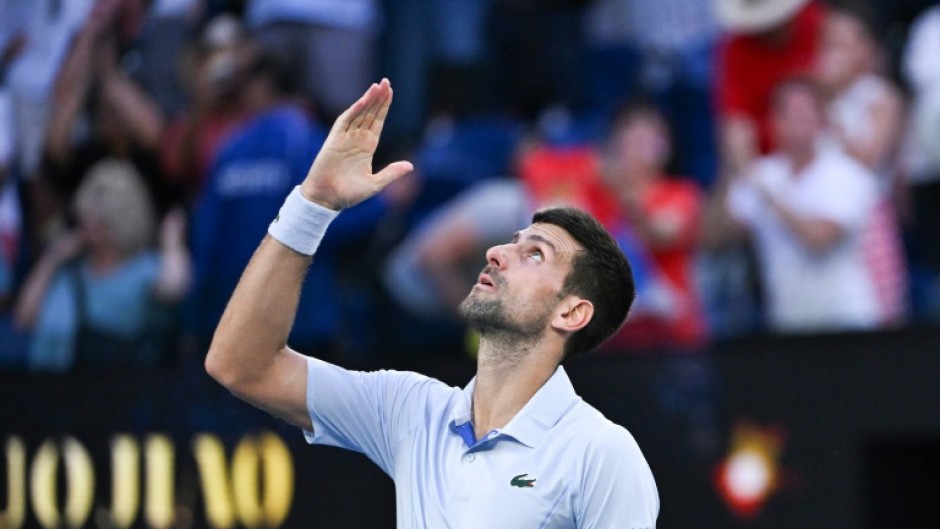 Novak Djokovic is into his 11th Australian Open semi-final