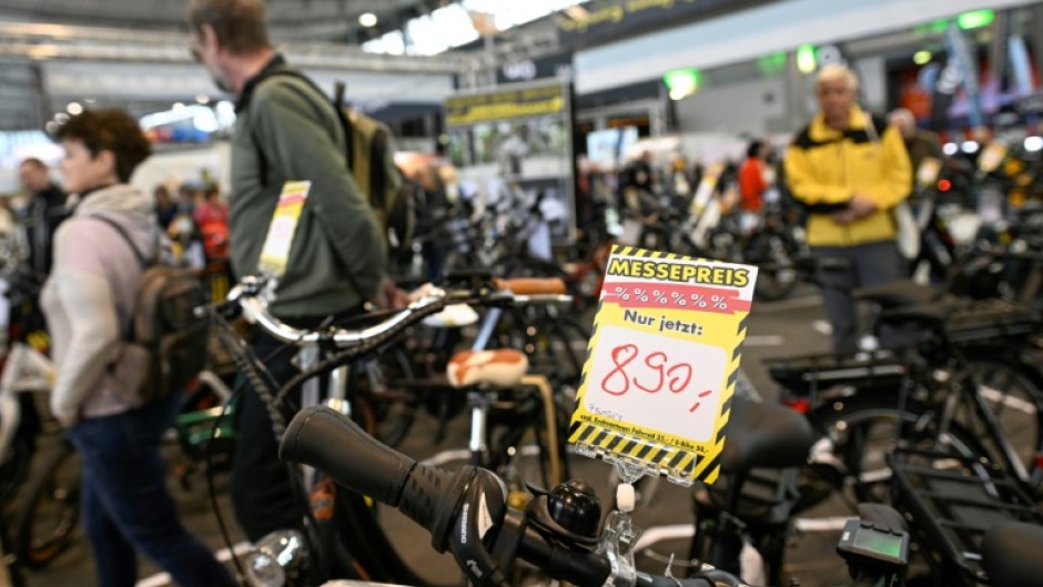 Special offers were on display at this year's bicycle trade fair in Stuttgart, Germany, as industry players tried to unload stocks