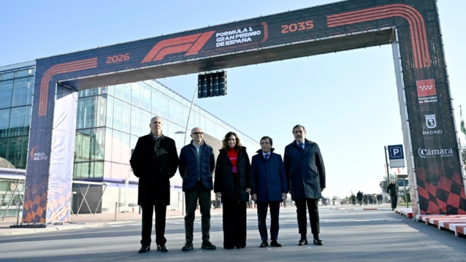 Madrid will join the F1 calendar in 2026