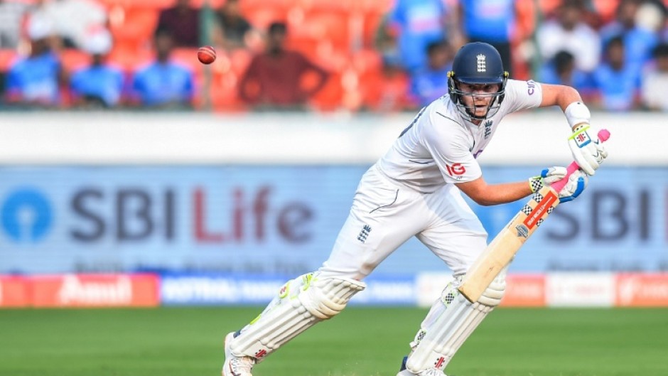 England's Ollie Pope socred an unbeaten 148 in a knock for the ages against India in Hyderabad