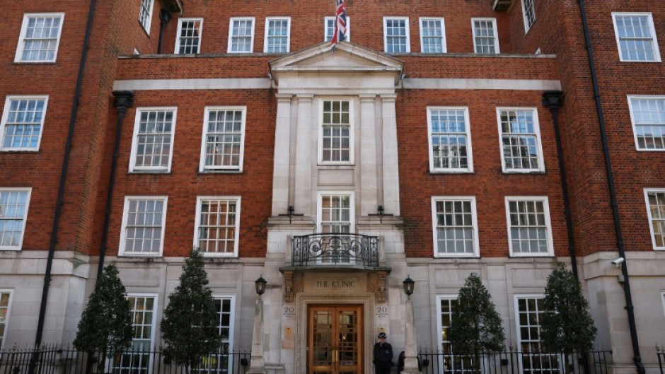 Charles is being treated at the London Clinic, a private hospital in the capital