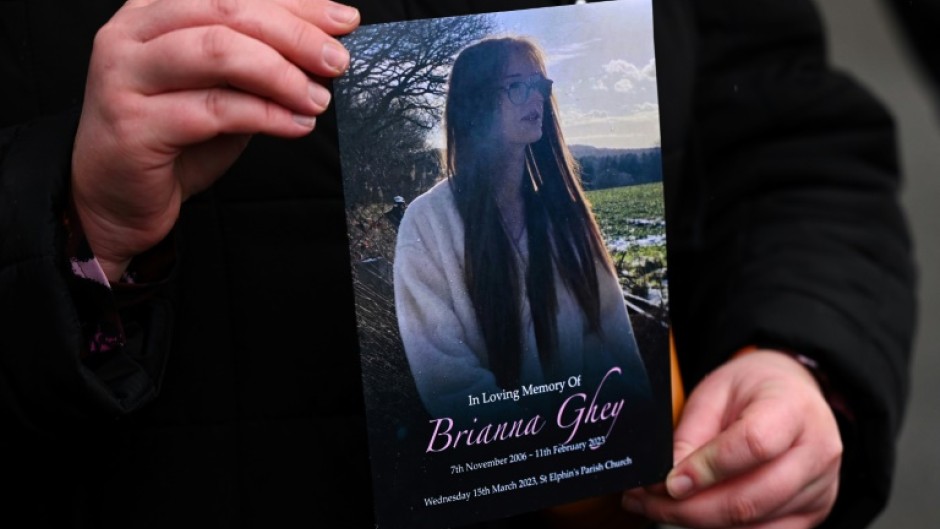 Brianna's parents said they had been torn apart by her death