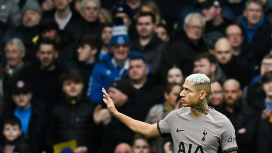 Tottenham forward Richarlison apologised to Everton fans after scoring against his former club