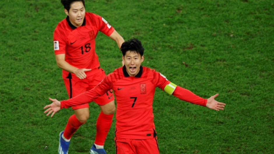 South Korea's Son Heung-min scored a stunning free-kick in their Asian Cup quarter-final against Australia on Friday