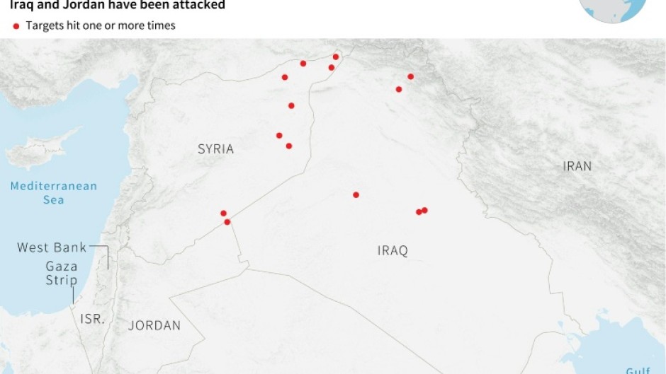 US forces targeted in the Middle East