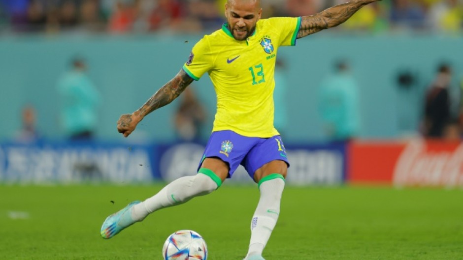 Dani Alves was on holiday in Barcelona at the time after playing for Brazil at the World Cup in Qatar