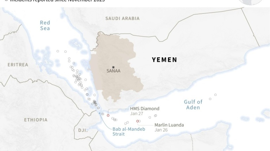 Red Sea route threatened by Huthi rebels