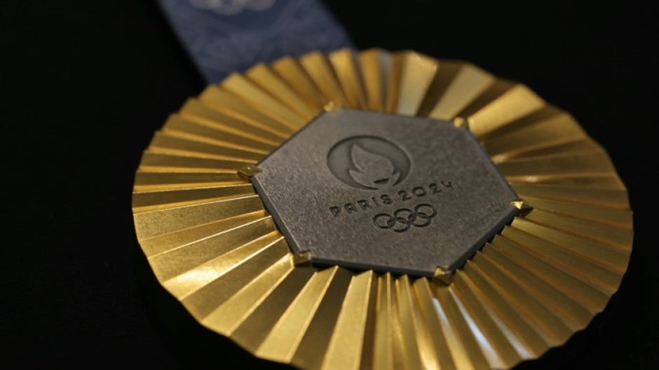 The medals for the 2024 Paris Olympics feature a piece of iron from the original Eiffel Tower in the centre