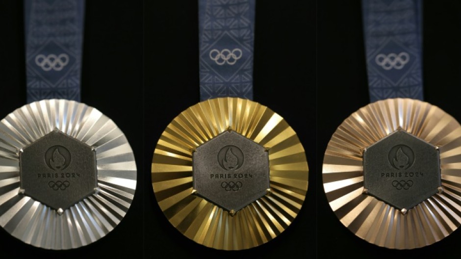 The medals are designed by upmarket Paris jeweller Chaumet