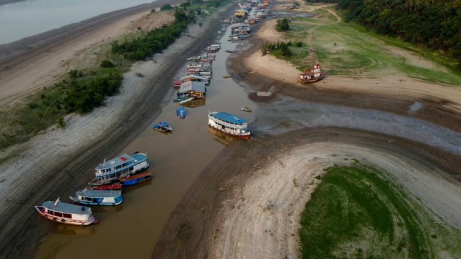 A devastating climate change-driven drought has gripped parts of the Amazon basin in recent months 