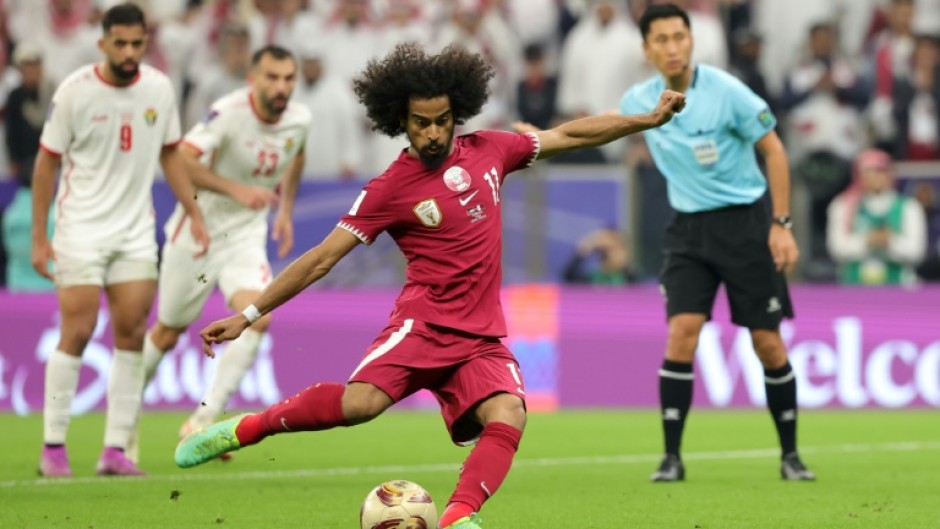 Qatar's Akram Afif was named Asian Cup player of the tournament