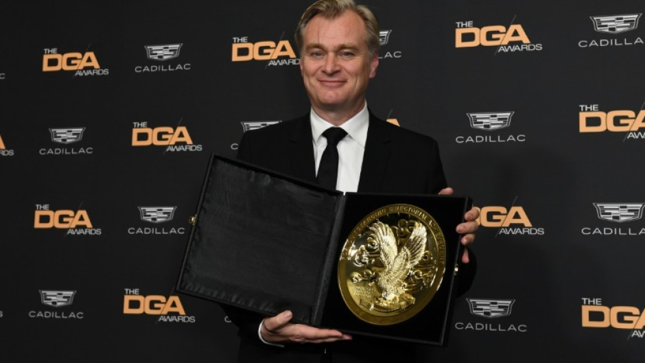 Christopher Nolan won top prize at the Directors Guild of America awards in Los Angeles 