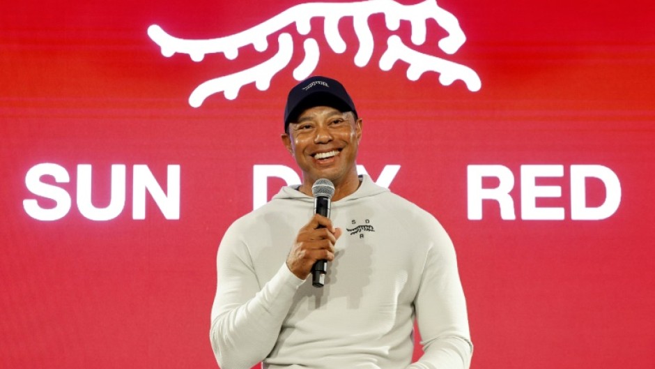 Tiger Woods, a 15-time major golf champion, launched his new golf apparel line under the 'Sun Day Red' brand after last month ending a 27-year partnership with Nike