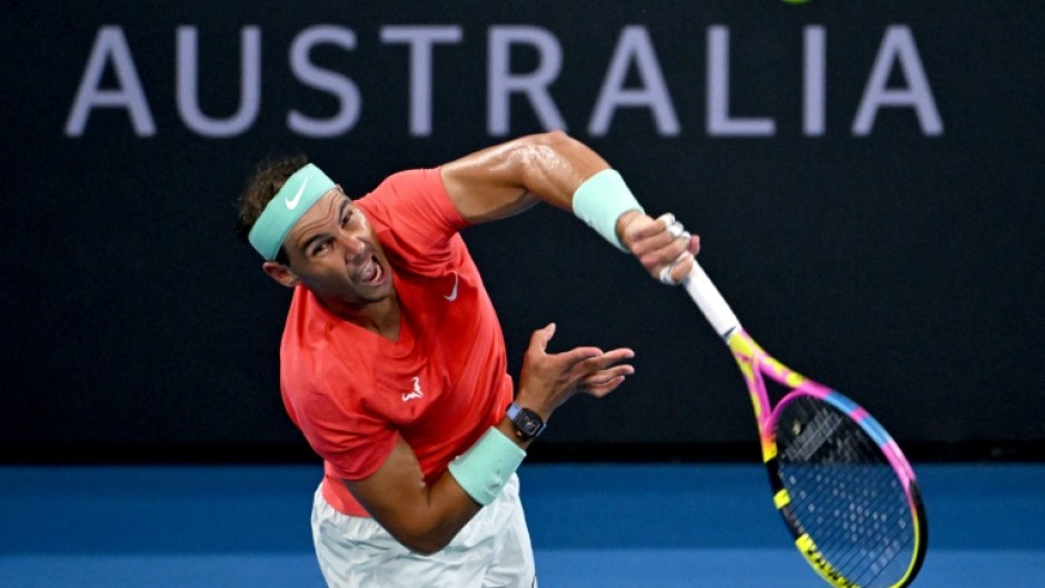 Rafael Nadal made a brief return to the courts in Australia at the start of the year