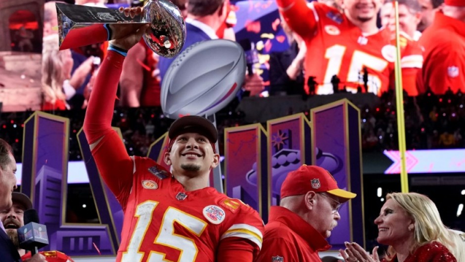 Kansas City Chiefs quarterback Patrick Mahomes was the Most Valuable Player in the 2024 Super Bowl, a game that enjoyed a record viewing audience of 123.4 million people, according to broadcaster CBS's parent company Paramount