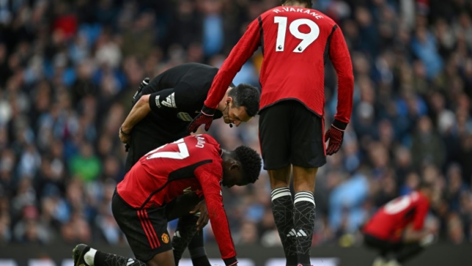 Down and out? Manchester United are enduring a horror season