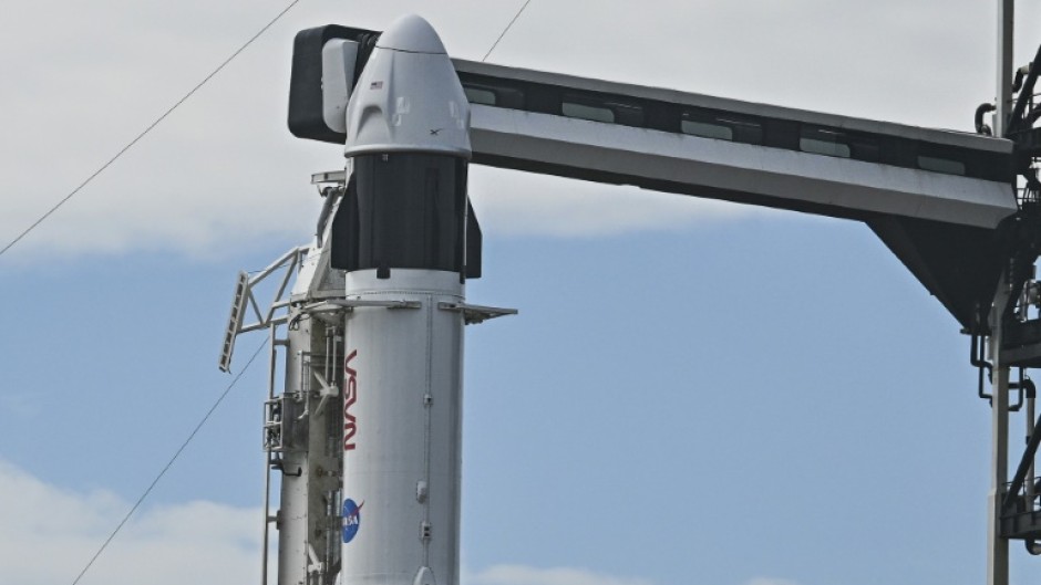 The Endeavour capsule, which sits atop SpaceX's Falcon 9 rocket, has already been launched four times