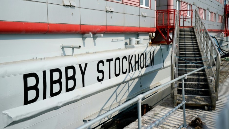 The UK government has leased an accommodation barge, 
the Bibby Stockholm, to house asylum seekers