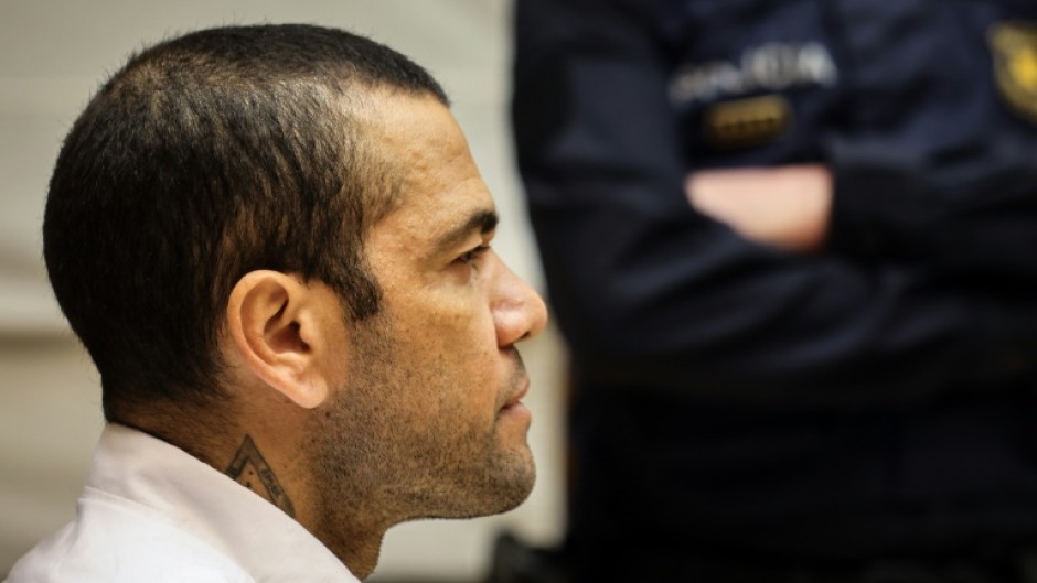 Dani Alves was convicted of forcing a woman to have sex in a nightclub bathroom