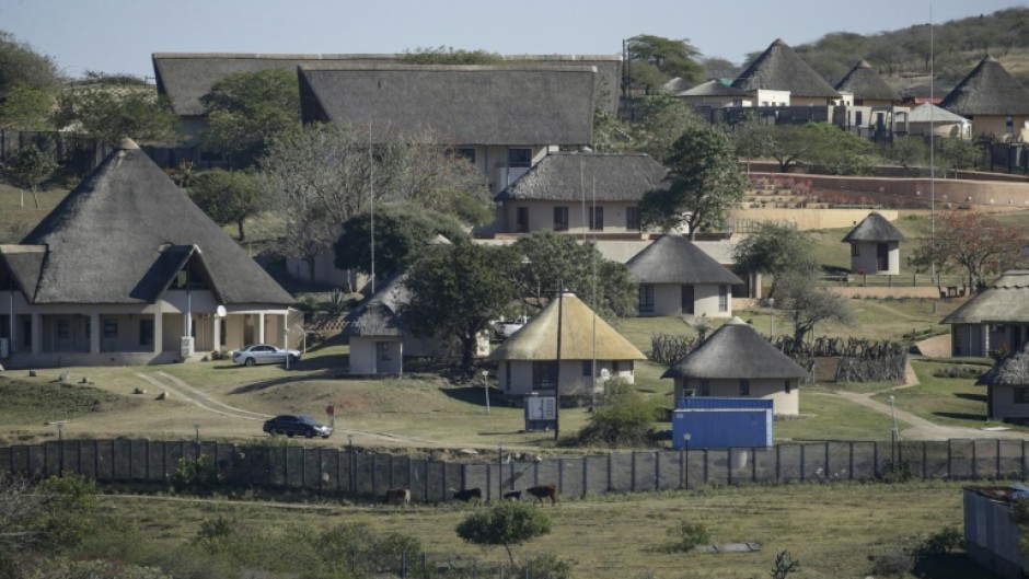 Former South African president Jacob Zuma’s sprawling homestead in Nkandla, KwaZulu-Natal