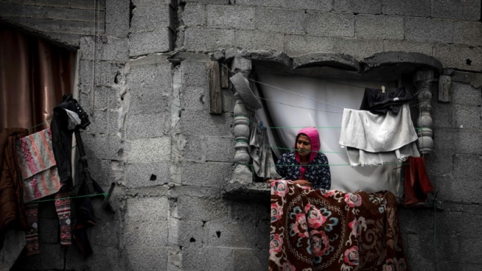 Smoke rises near al-Shifa hospital in Gaza City