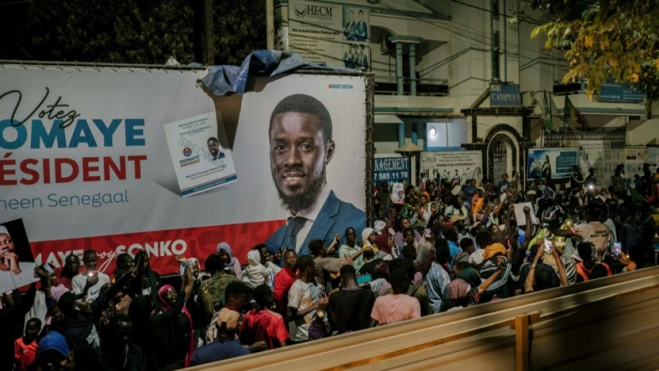 Senegal's anti-establishment candidate for president Bassirou Diomaye Faye promised voters deep change