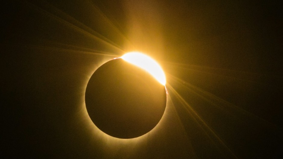 A total solar eclipse will be seen across the United States in April 2024 -- this was a view of the 2017 eclipse in Oregon