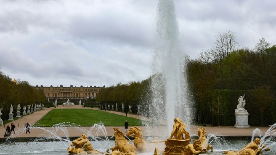 The restored  Apollo fountain at Versailles spouts again 