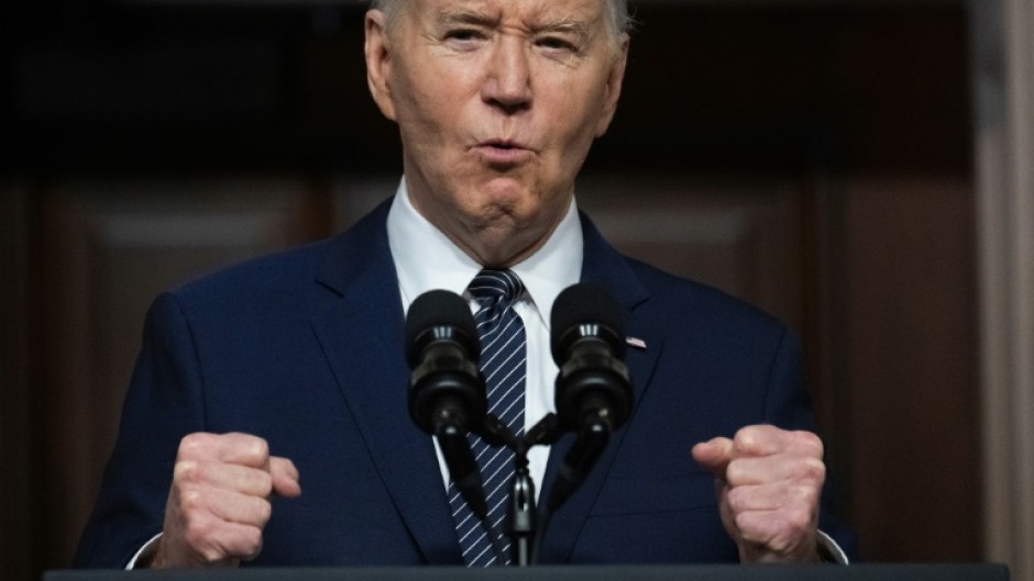 US President Joe Biden expressed outrage over the aid worker deaths