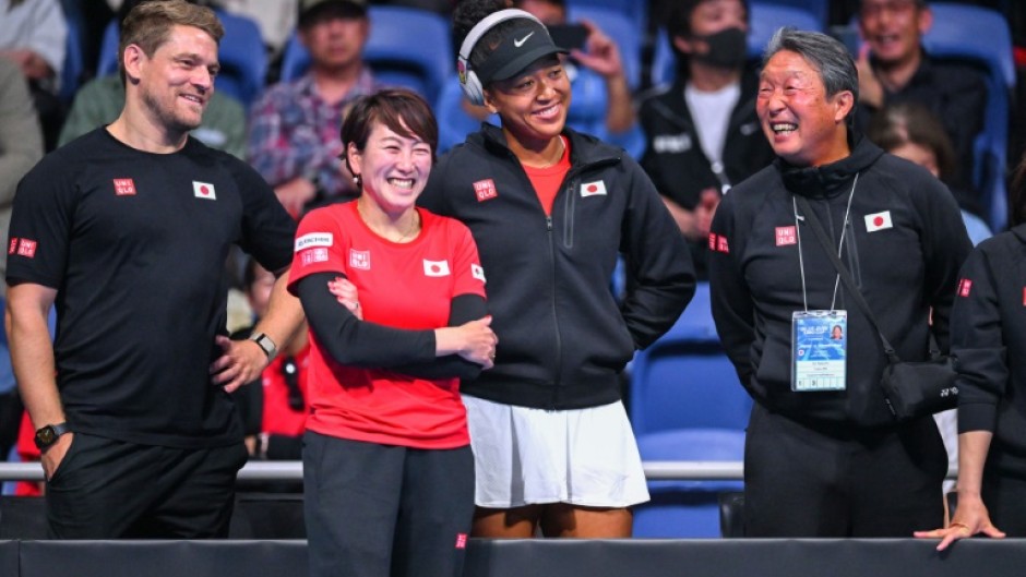 Naomi Osaka did not need to play a second match as Japan qualified for the Billie Jean King Cup finals against Kazakhstan