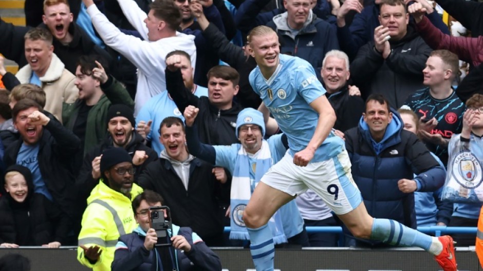 Manchester City striker Erling Haaland