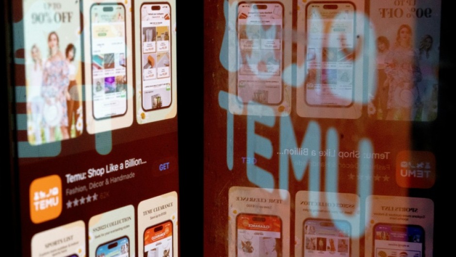 Chinese shopping app Temu has on average around 75 million monthly active users in the EU