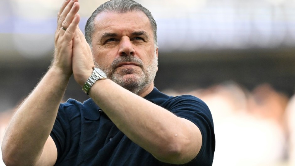 Ange Postecoglou is in his first season as Tottenham manager