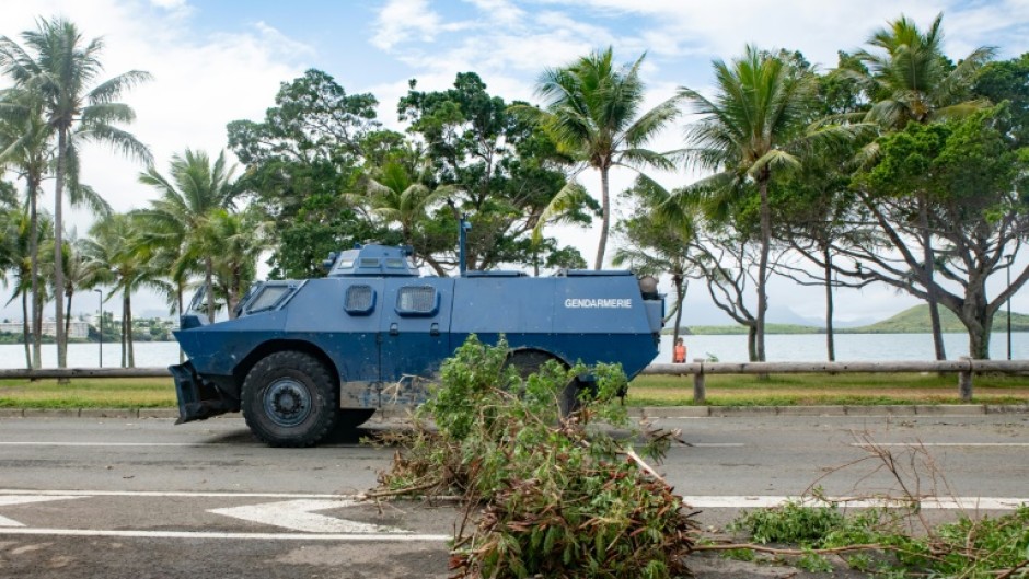 A heavy police presence has failed to restore order to the Pacific territory