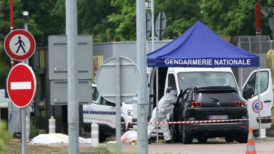 President Emmanuel Macron expressed shock over the prison van ambush