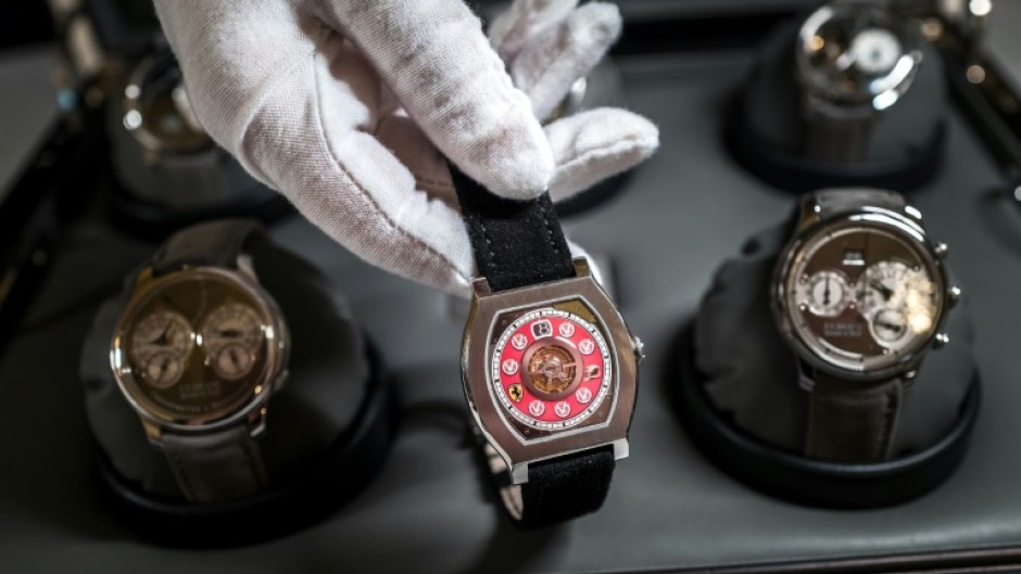 One of F1 legend Michael Schumacher's watches sold at auction 