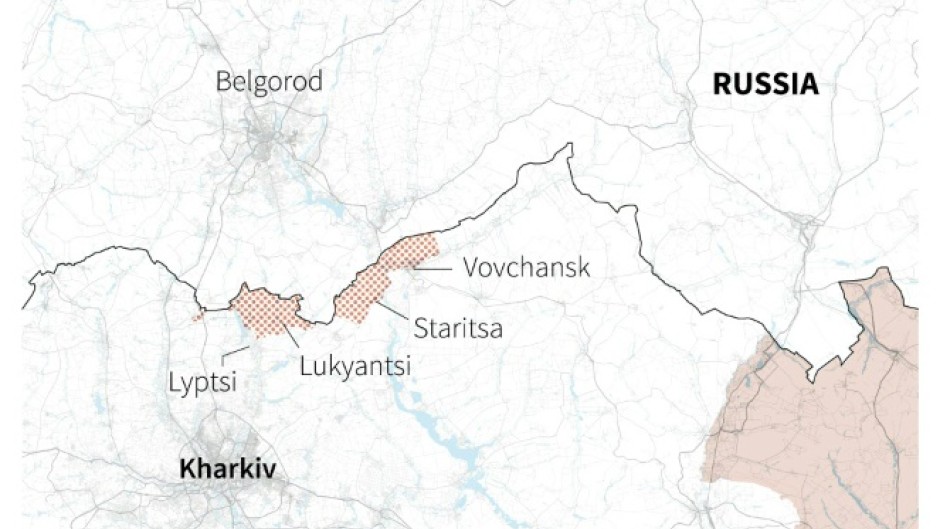 Moscow launched the surprise assault into Ukraine's Kharkiv region last week