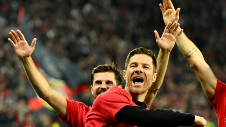 Bayer Leverkusen coach Xabi Alonso has his team on course for a treble