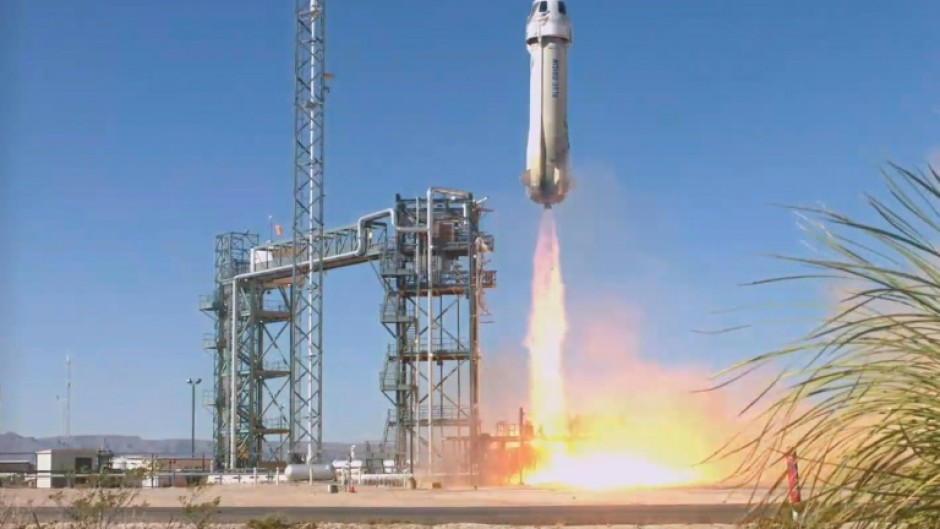 Blue Origin saw its first crewed launch since a rocket mishap in 2022 left rival Virgin Galactic as the sole operator in the fledgling suborbital tourism market