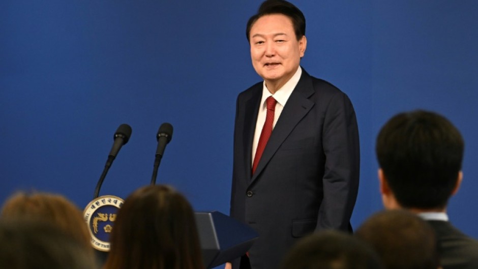 President Yoon Suk Yeol said the government would extend tax benefits for chip investment as it looks to boost jobs and attract more talent to the industry