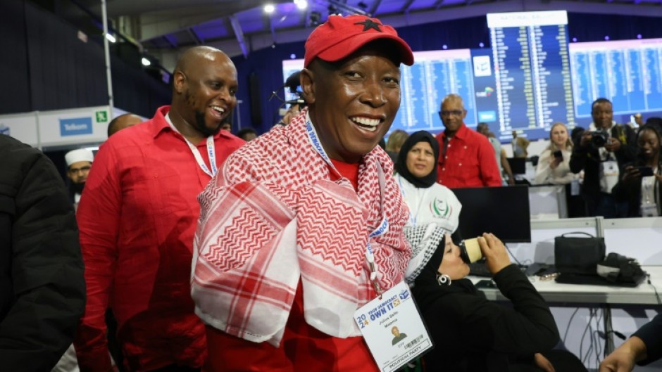 Leftist firebrand Julius Malema's Economic Freedom Fighters (EFF) won less than 10 percent of the vote, but are ready to negotiate with the ruling ANC on forming a coalition government