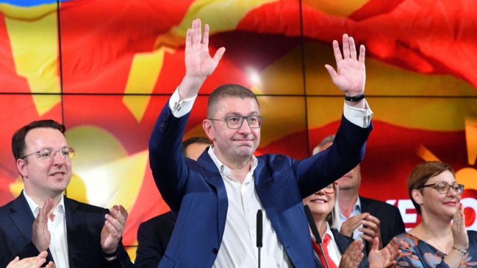 'Macedonia not North Macedonia': The Balkan country's incoming prime minister Hristijan Mickoski is talking tough