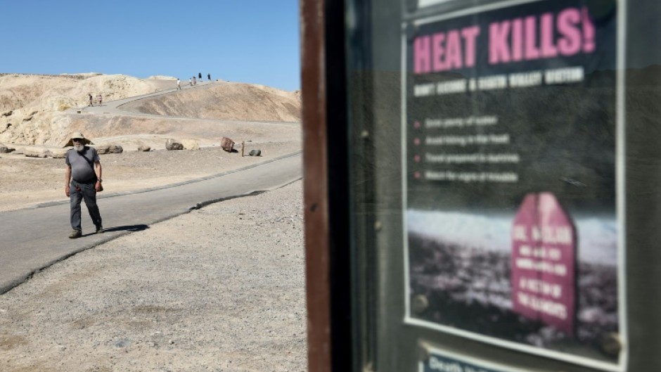 Death Valley is routinely unpleasantly hot, but is expected to see temperatures as high as 122F