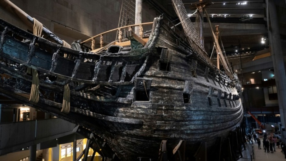 Ill-fated: the 17th-century Swedish warship Vasa in Stockholm 