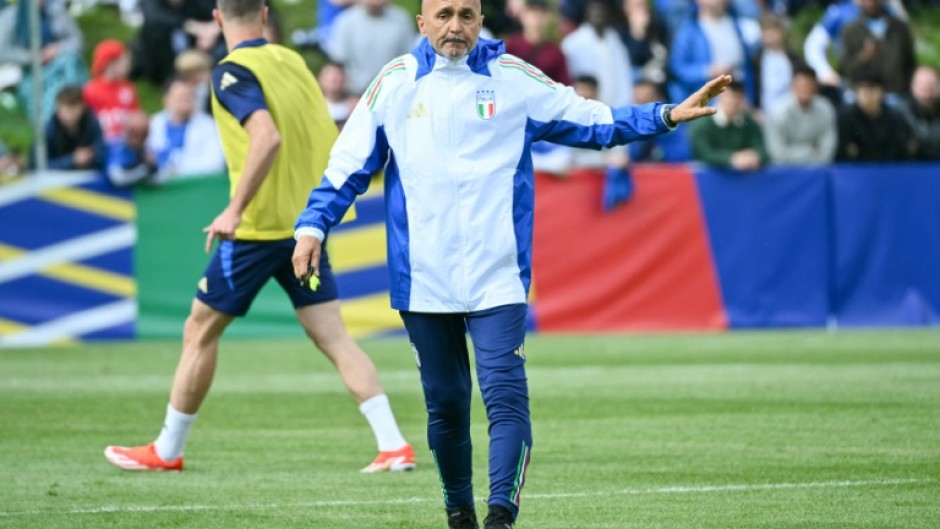 Italy coach Luciano Spalletti led Napoli to the Serie A title in 2023