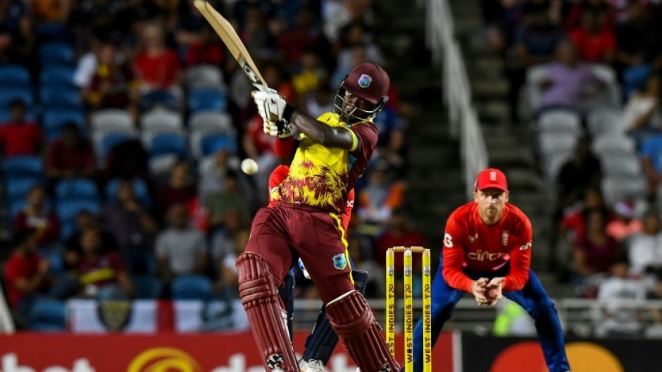 Sherfane Rutherford's unbeaten 68 powered the West Indies to victory over New Zealand in the T20 World Cup on Wednesday