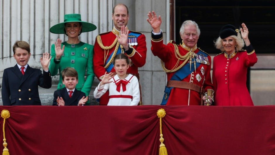 Catherine, Princess of Wales, is expected on the Buckingham Palace balcony after Trooping the Colour