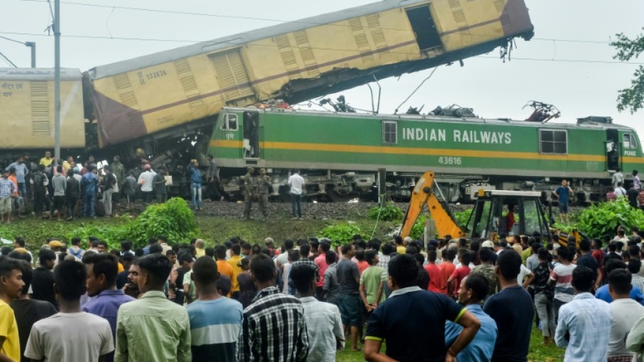 The incident in West Bengal state is the latest to hit India's creaking rail network, which carries millions of passengers each day -- and the most recent reported failure of drivers missing basic signals