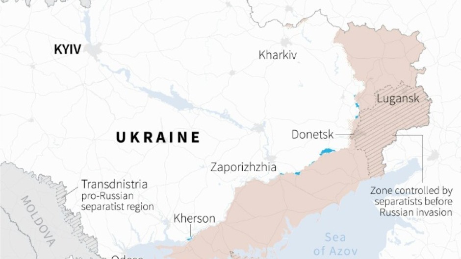 Ukraine: position of military forces