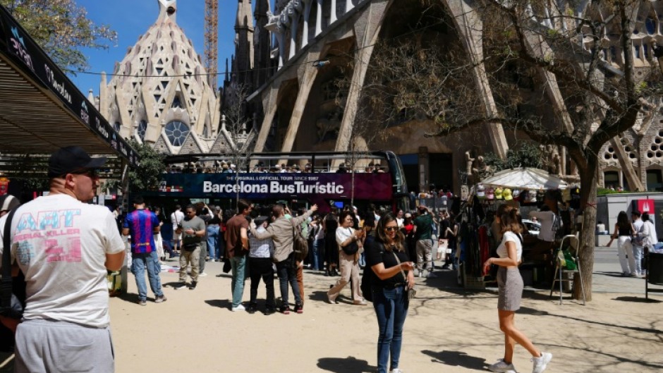 The Sagrada Familia basilica in Barcelona is due for completion in 2026, when the city als hosts the Tour de France